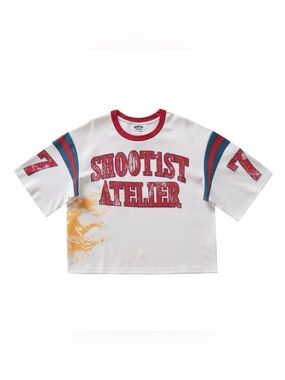 Shoot1st Atelier Oversized Streetwear Cotton Jersey White Mens XL